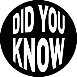 Did You Know