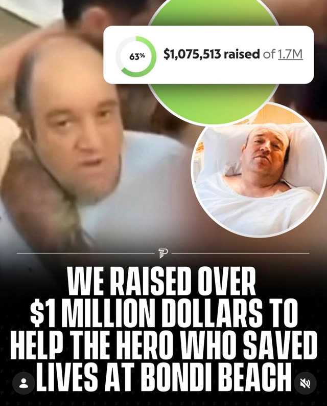 The Pubity post: we raised over one million dollars to help the hero who saved lives at Bondi Beach
