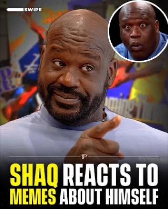 Shaq reacts to memes about himself