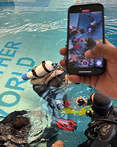 Diving